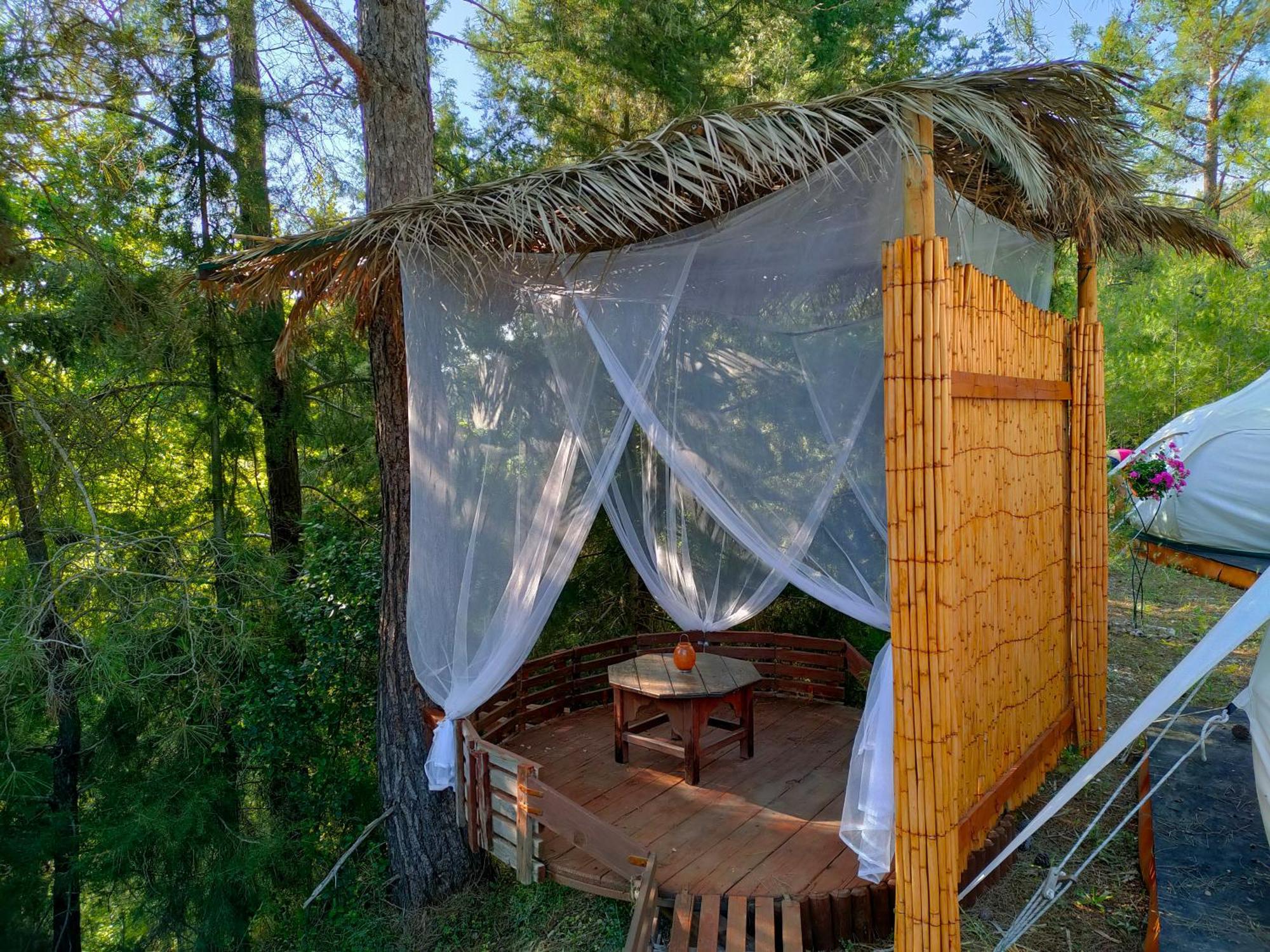 Hotel Vinsan Glamping & Wellness Centre Eleousa Exterior foto